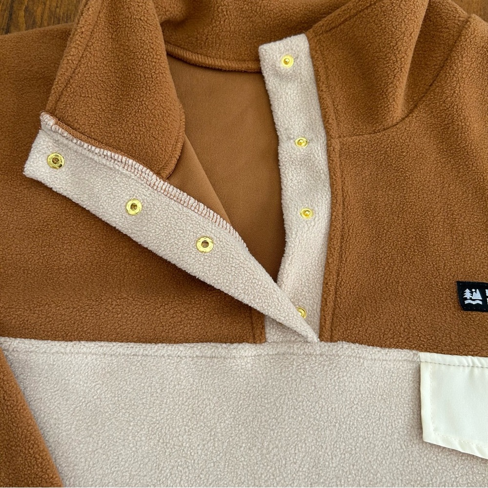 In My Nature | Fleece Snap Neck Pullover Top NWT - Picture 5 of 10